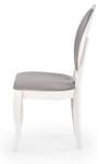 Chaise Velo Gris - Blanc - Textile - 44 x 96 x 53 cm