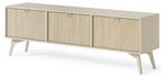 RTV-Schrank TV-Tisch FIRR Sand Beige Beige - Holzwerkstoff - 158 x 52 x 38 cm