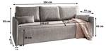 Bettsofa MESTOR Beige