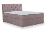 Boxspringbett DREAM Pink - Holzwerkstoff - 183 x 116 x 208 cm