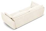 Sofa KAELLE 3 Sitzplätze Hochglanz Beige