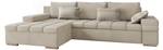 Ecksofa Bangkok Beige - Ecke davorstehend links