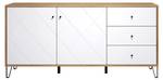 Sideboard Touch Braun - Holz teilmassiv - 183 x 76 x 40 cm