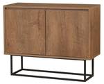 Buffet Zuri Marron - Bois manufacturé - 36 x 72 x 90 cm