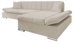 Ecksofa Malwi Premium Beige - Ecke davorstehend rechts