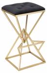 Barhocker Gold - Metall - 40 x 75 x 40 cm