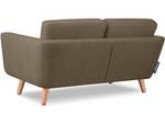 TAGIO II Sofa 2 Personen Braun - Massivholz - 153 x 80 x 88 cm