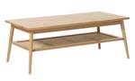 Table basse Kiyo Marron - En partie en bois massif - 60 x 45 x 120 cm