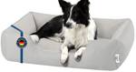 Lit pour chien, coussin ZARA Gris lumineux - 65 x 18 x 80 cm