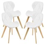 Lot de 4 Chaises Älmhult Blanc