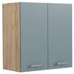 Hängeschrank R-Line 41109 Blaugrau - Sonoma Eiche Trüffel Dekor - 60 x 60 x 31 cm