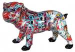 Statue bulldog anglais résine - TAG Porcelaine - 40 x 26 x 20 cm