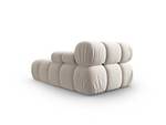 Chaiselongue BELLIS Hochglanz Beige