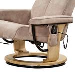 Fauteuil de massage Cedar Microfibre - Cappuccino