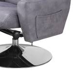 Relaxfauteuil Filley microvezel - lichtgrijs