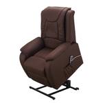 Fauteuil de massage Boise Microfibre - Marron