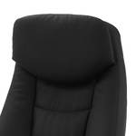 Fauteuil de direction Montella Imitation cuir - Noir