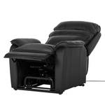 Fauteuil TV Charly Imitation cuir - Noir