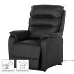 Fauteuil TV Charly Imitation cuir noir