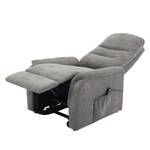 Tv-fauteuil Coroma met sta-op-hulp microvezel - grijs