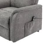 Tv-fauteuil Coroma microvezel - grijs