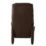 Fauteuil TV Coy Microfibre - Marron - Sans fonction