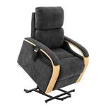 Fauteuil TV Rosales II Microfibre - Marron