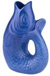 Vase/Krug Monsieur Carafon azure, groß Blau - Keramik - 19 x 32 x 12 cm