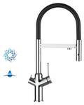 K眉chen Armatur 4 + 2 Strahl wege Brause