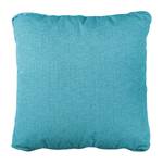 Decoratief kussen Omnia II geweven stof Geweven stof Anda II: Turquoise - 50 x 50 cm