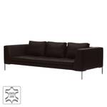 Sofa Madison (3-Sitzer) Echtleder Echtleder Neka: Dunkelbraun