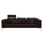 Sofa Madison (3-Sitzer) Echtleder Echtleder Neka: Dunkelbraun