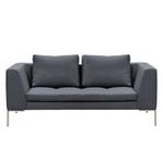 Sofa Madison (2-Sitzer) Webstoff Webstoff Milan: Anthrazit