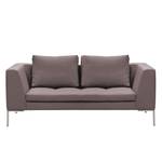 Sofa Madison (2-Sitzer) Webstoff Webstoff Milan: Grau-Braun