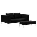 Sofa Madison (2-Sitzer) Echtleder Echtleder Neka: Schwarz