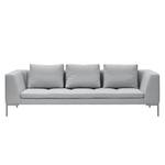 Sofa Madison (3-Sitzer) Webstoff Webstoff Anda II: Silber