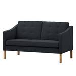 Sofa Risor (2-Sitzer) Webstoff Webstoff Saia: Anthrazit