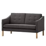 Sofa Risor (2-Sitzer) Webstoff Webstoff Anda II: Anthrazit