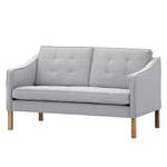 Sofa Risor (2-Sitzer) Webstoff Webstoff Saia: Hellgrau