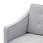 Sofa Risor (2-Sitzer) Webstoff Webstoff Saia: Hellgrau