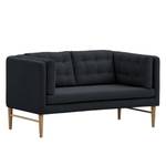 Sofa Tesoro (2-Sitzer) Webstoff Webstoff Saia: Anthrazit