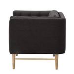 Sofa Tesoro (2-Sitzer) Webstoff Webstoff Anda II: Anthrazit