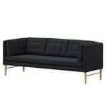 Sofa Tesoro (3-Sitzer) Webstoff Webstoff Saia: Anthrazit