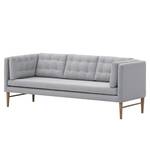 Sofa Tesoro (3-Sitzer) Webstoff Webstoff Saia: Hellgrau