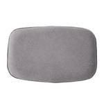 Hocker Gem Webstoff Stoff Kira II: Grau