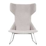 Oorfauteuil Gem I geweven stof Stof Kira II: Beige