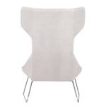 Fauteuil à oreilles Gem I Tissu Tissu Kira II : Beige