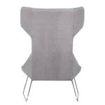 Fauteuil à oreilles Gem I Tissu Tissu Kira II : Gris