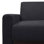 Gestoffeerde stoelen Lesja geweven stof - Stof Frea: Antraciet