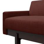 Gestoffeerde stoelen Lesja geweven stof - Stof Frea: Rood